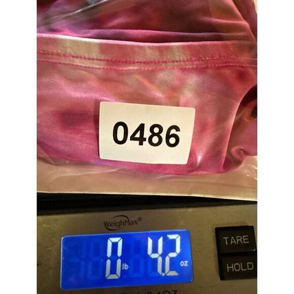 Nike Tie Dye Scoop Neck Tankini Top Pink Prime Size Small - Picture 13 of 13